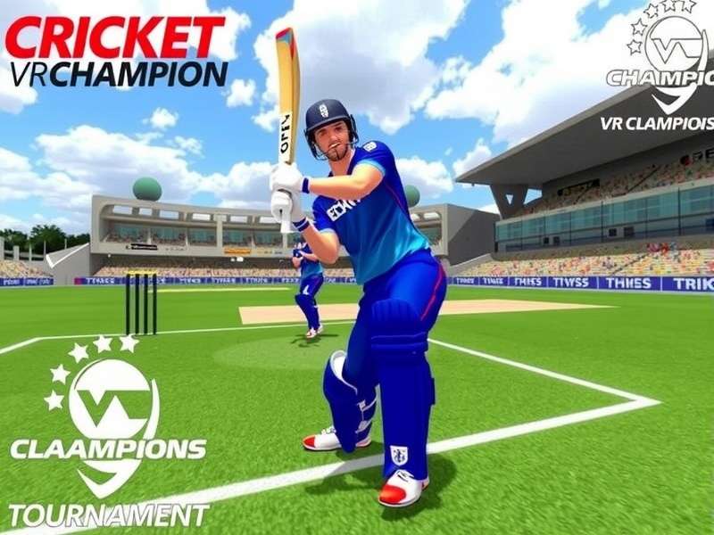 Cricket VR Champion Tournament Scene