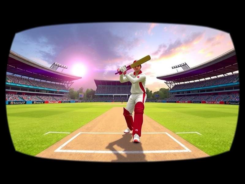 Cricket VR Champion Gameplay Screenshot